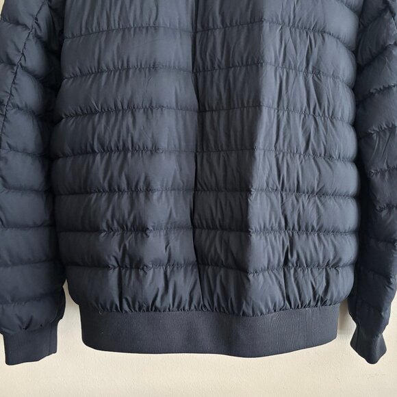 $500 Polo Ralph Lauren Navy Quilted Down Puffer Bomber Jacket - Medium - Picture 10 of 11